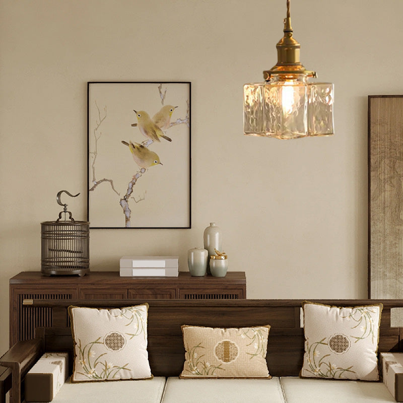 Kian – Lampe Suspendue en Verre Élégante