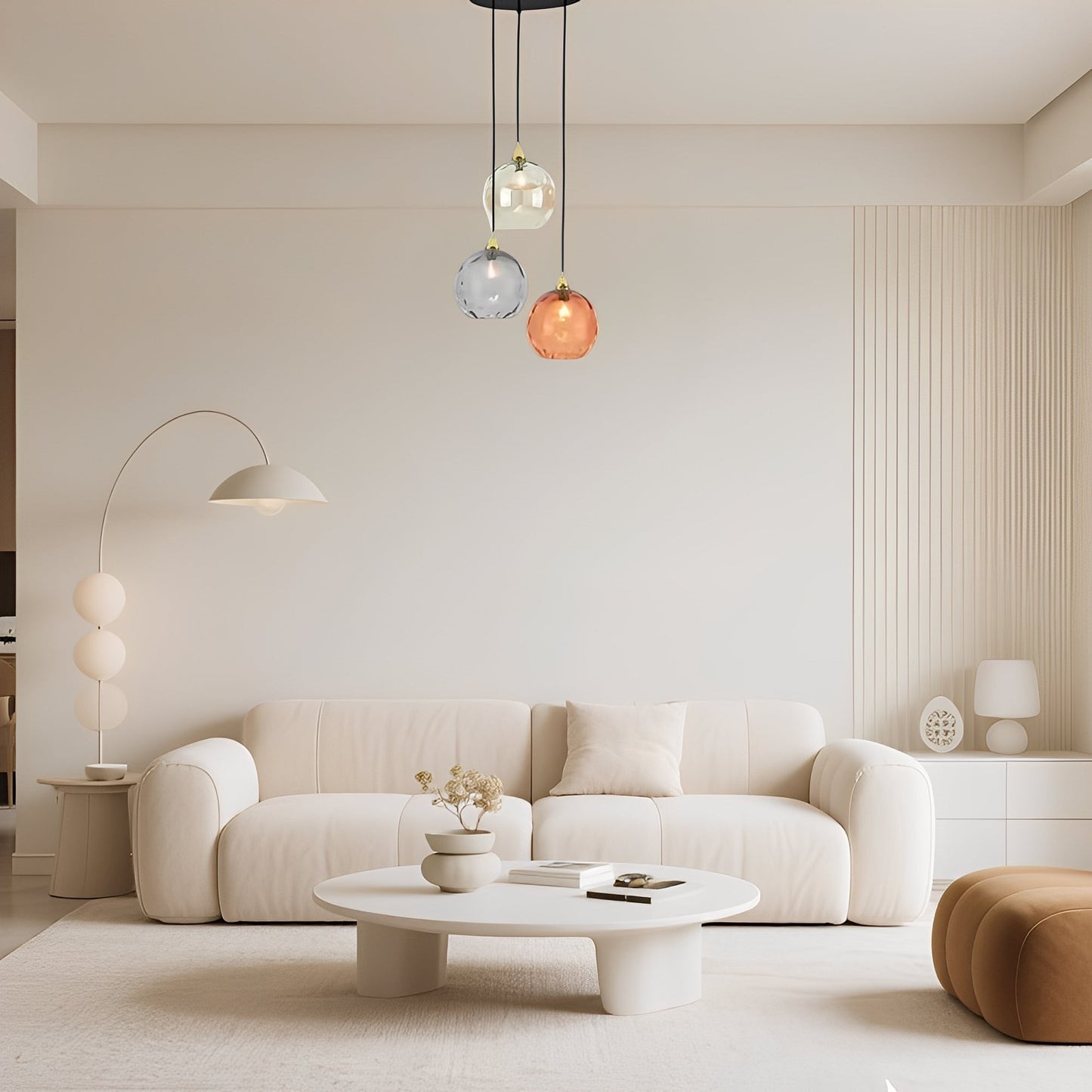 Meliora – Suspension en verre moderne