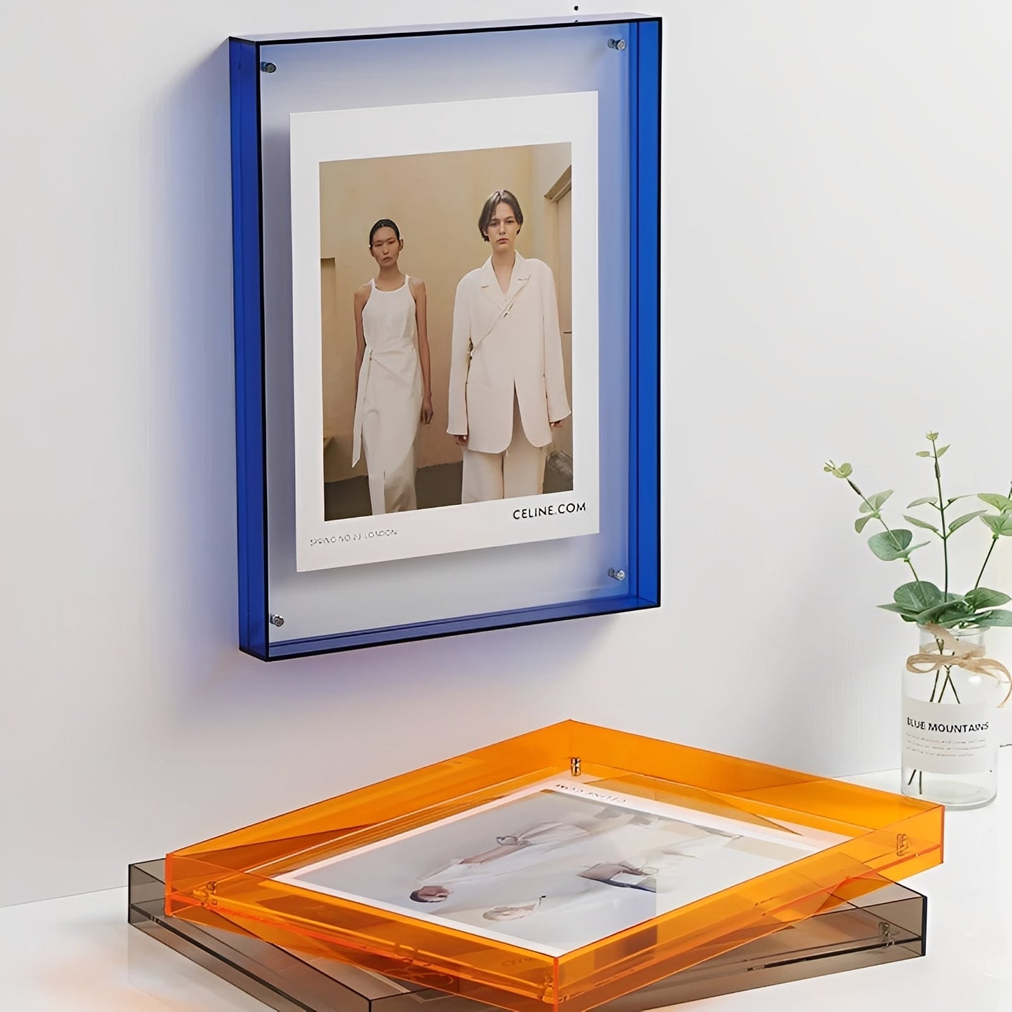 Clara – Cadre photo DIY transparent en acrylique