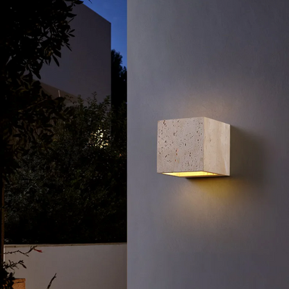 Kohana – Lampe murale japonaise en pierre