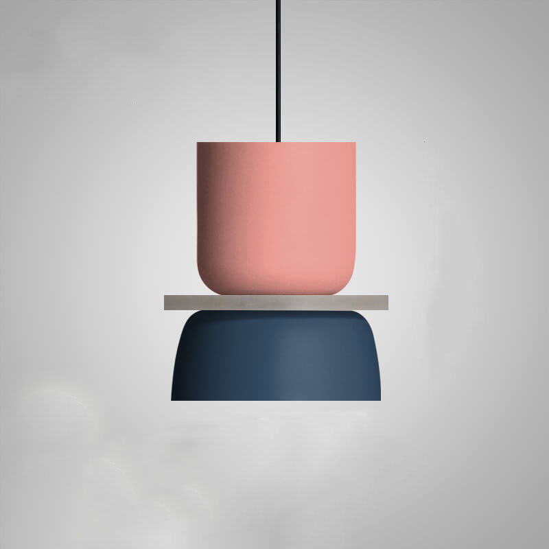 Elin – Lampe Pendante Minimaliste en Couleurs Pastel