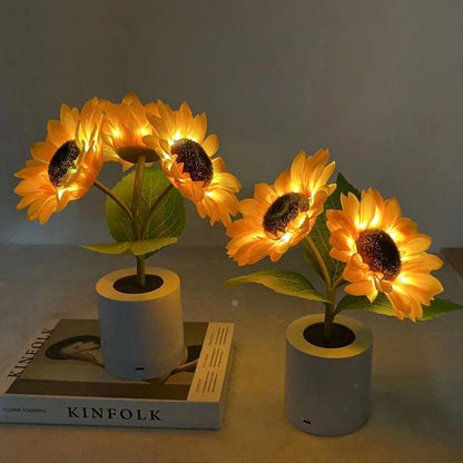 Solvyn – Lampe Tournesol Scintillante