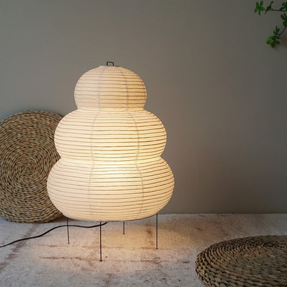 Takumi – Lampe sur pied japonaise en papier Xuan