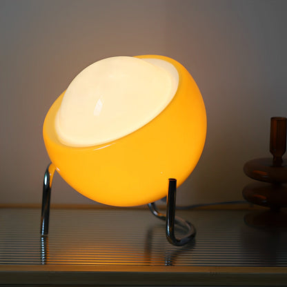 Aurelia – Lampe de table Bauhaus style rétro avec design en verre