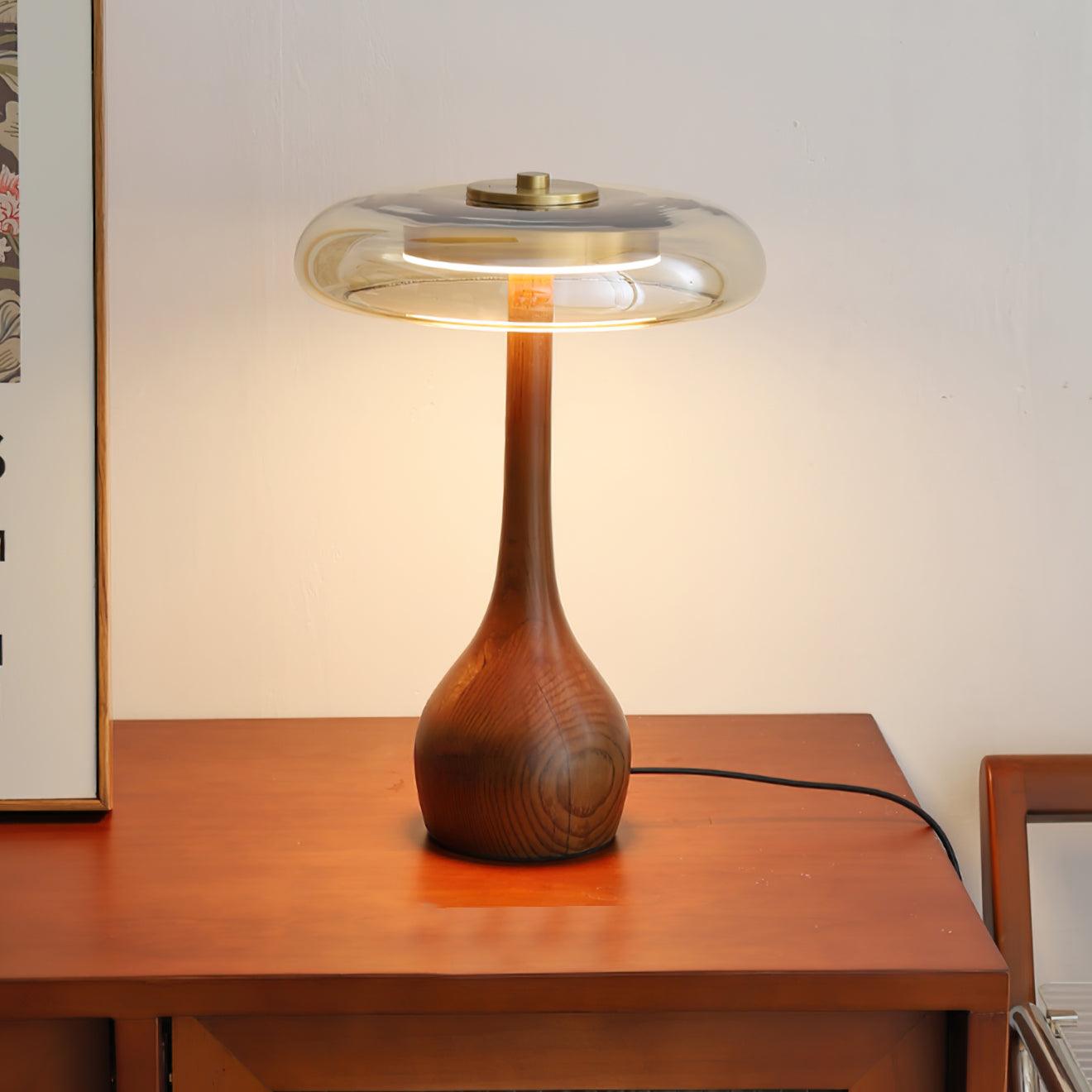 Andi – Lampe de table en verre
