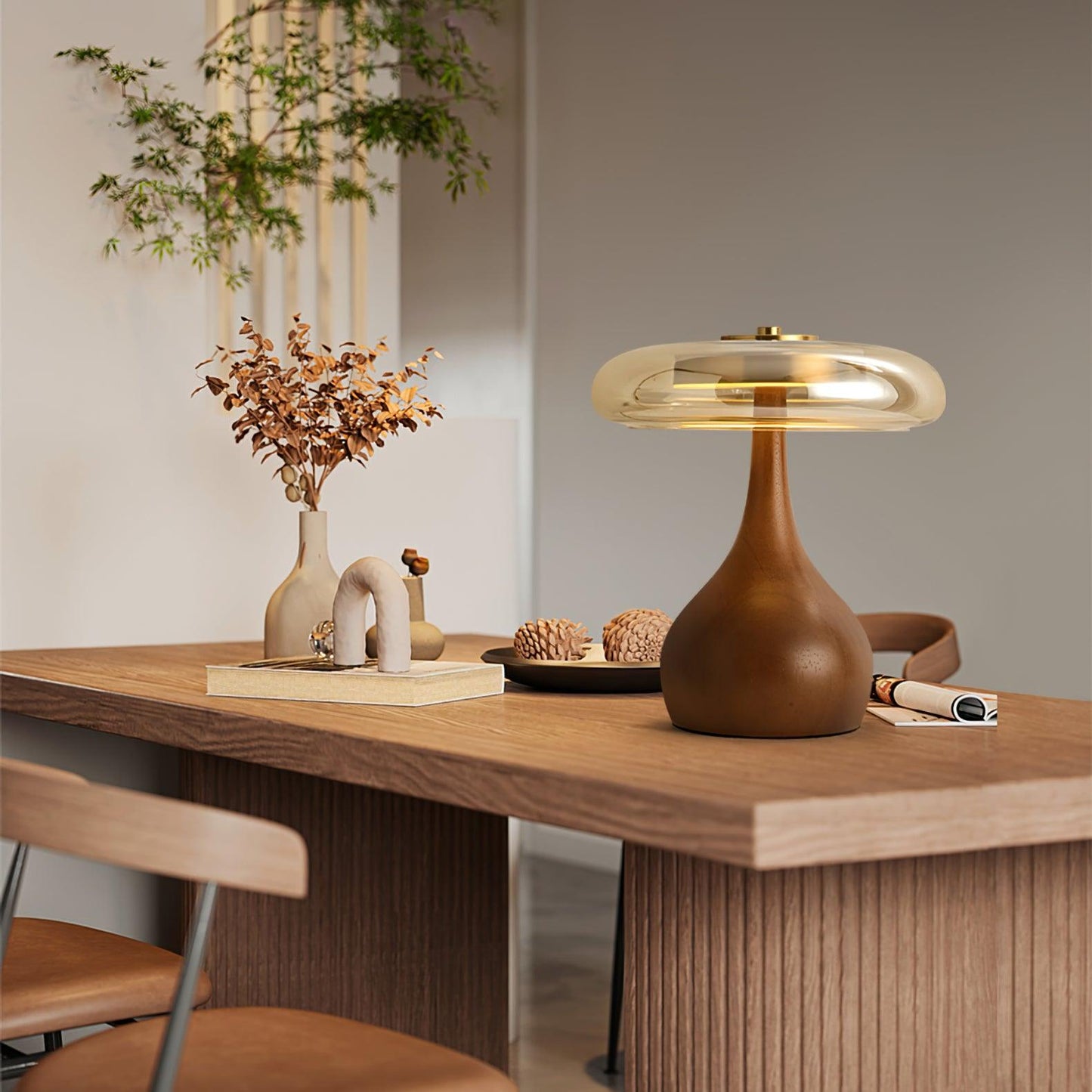 Andi – Lampe de table en verre