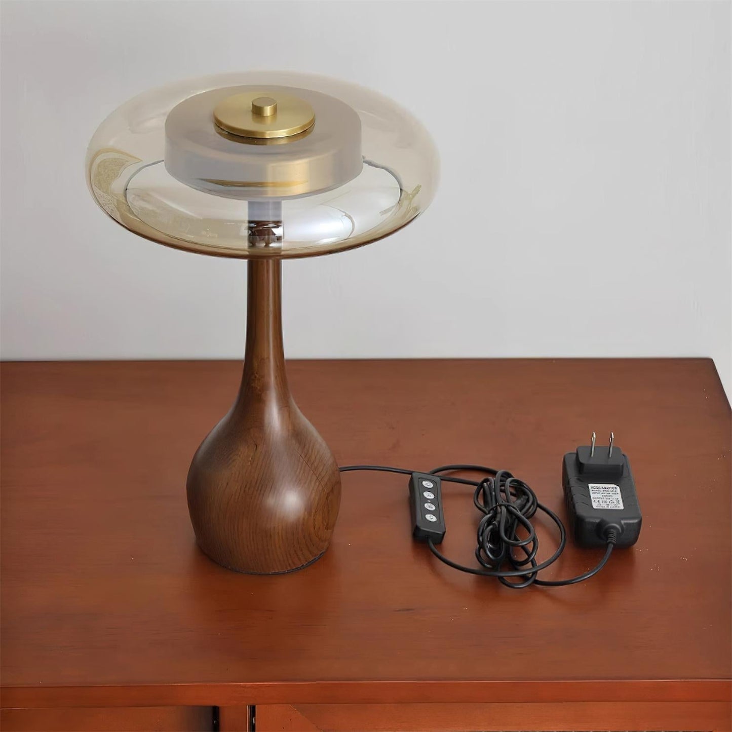 Andi – Lampe de table en verre