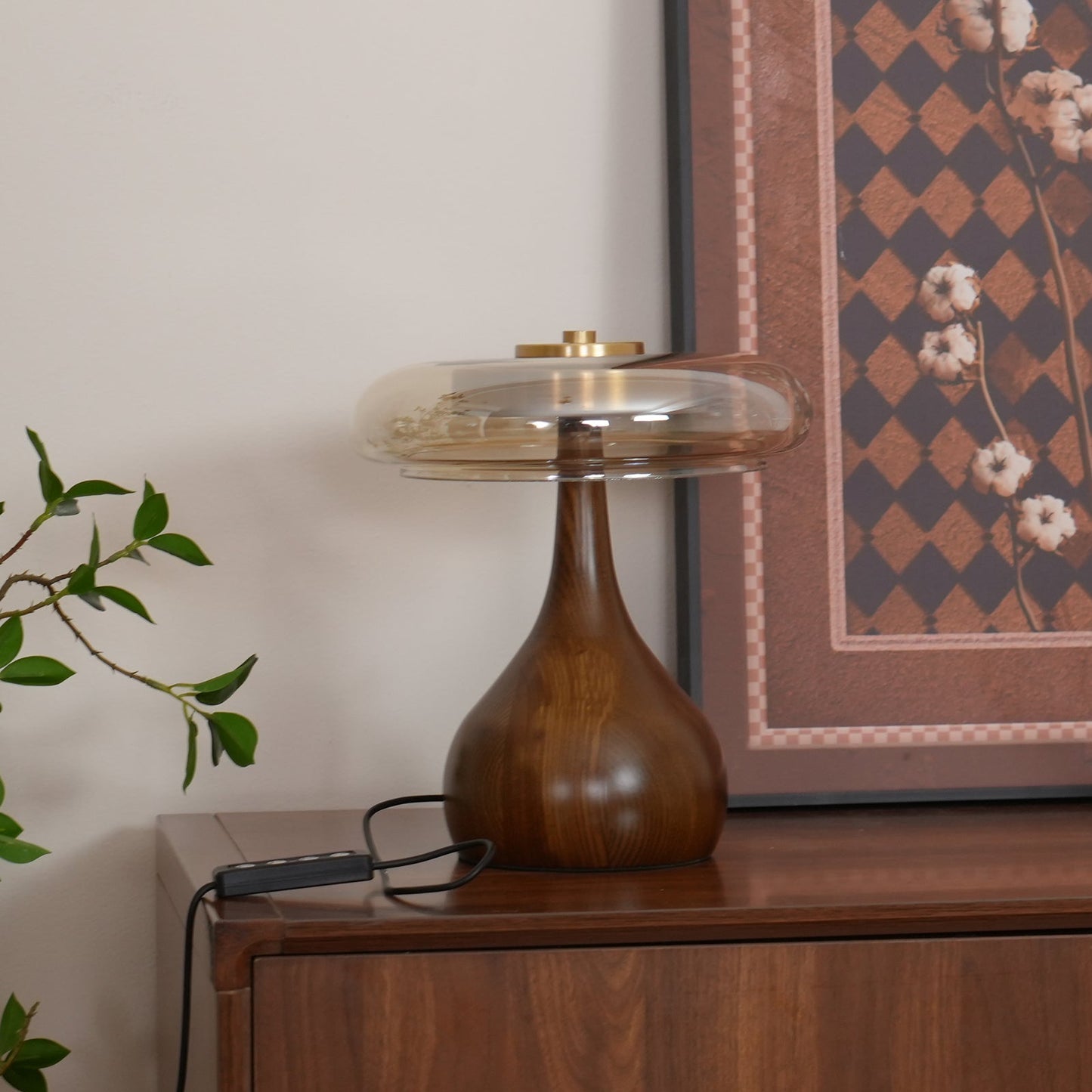 Andi – Lampe de table en verre