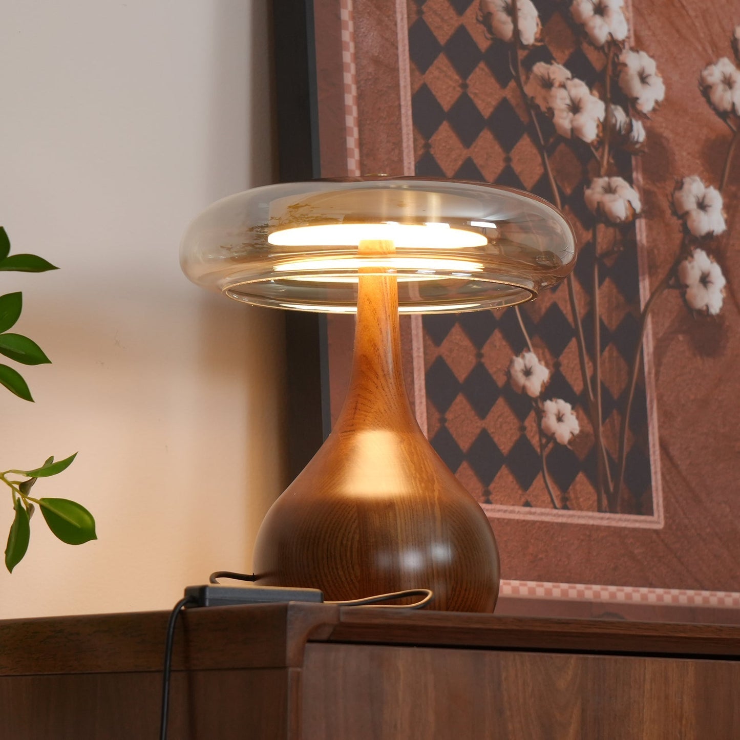 Andi – Lampe de table en verre
