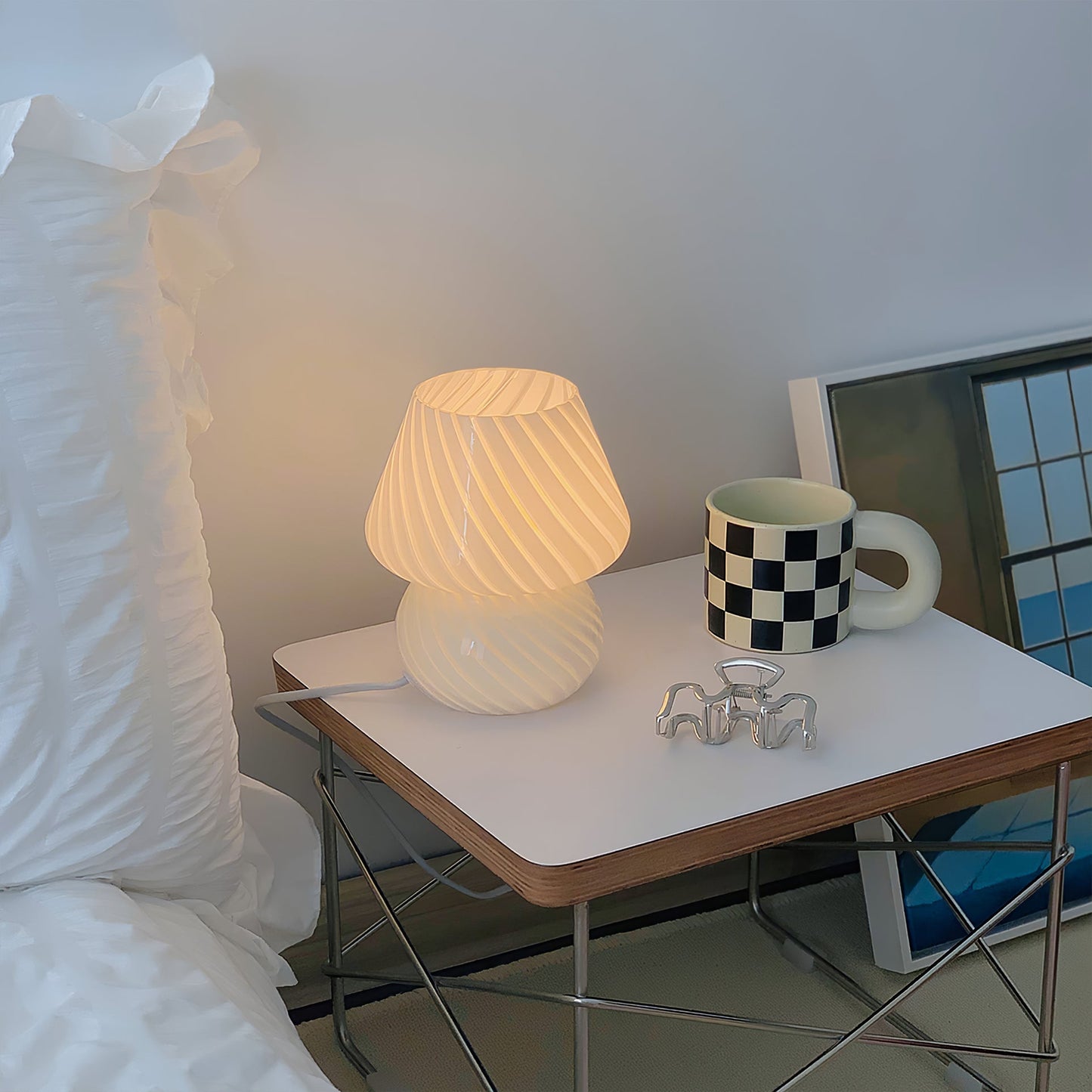 Ansel – Lampe de table en verre