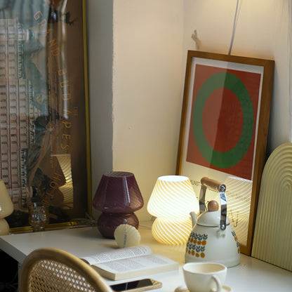 Ansel – Lampe de table en verre