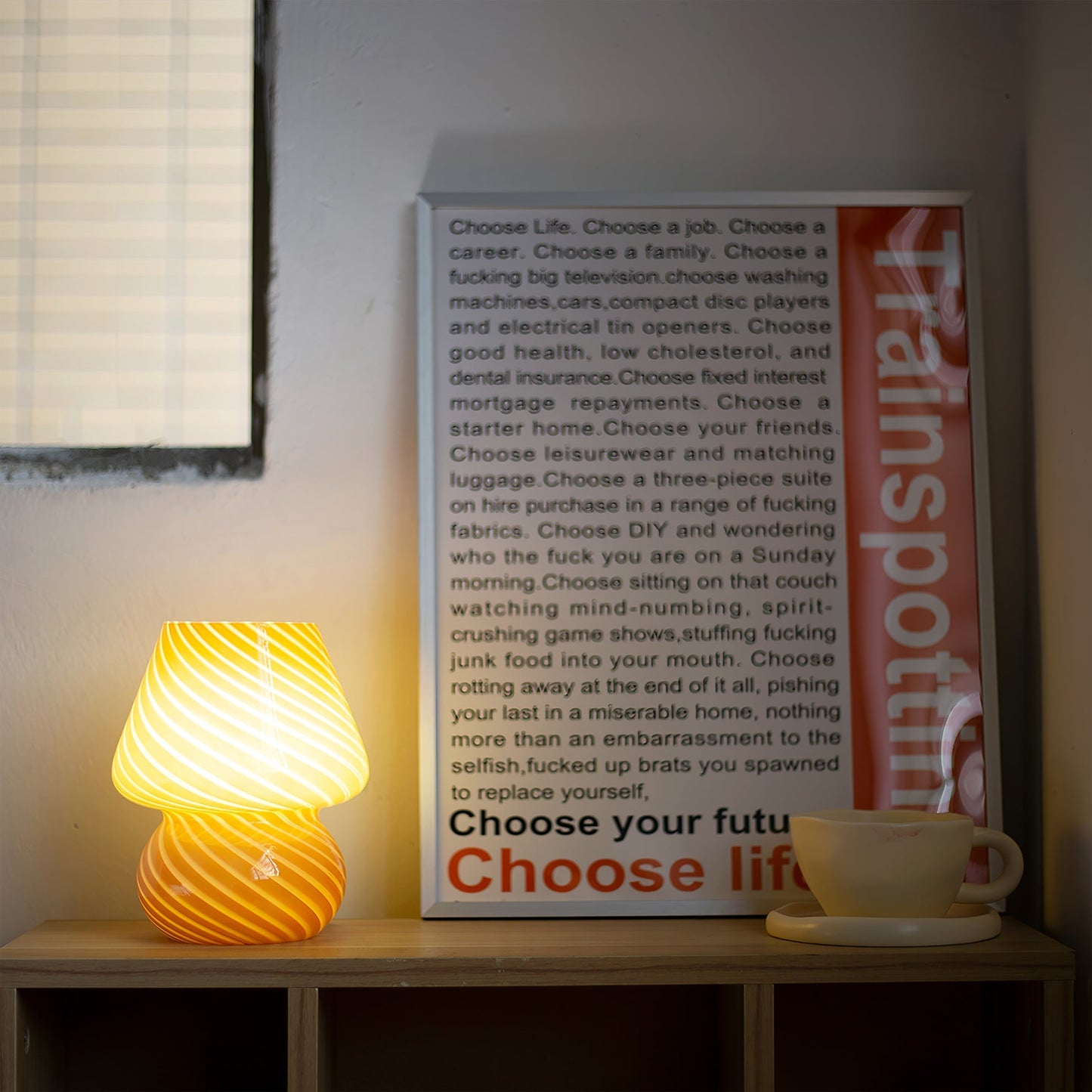 Ansel – Lampe de table en verre