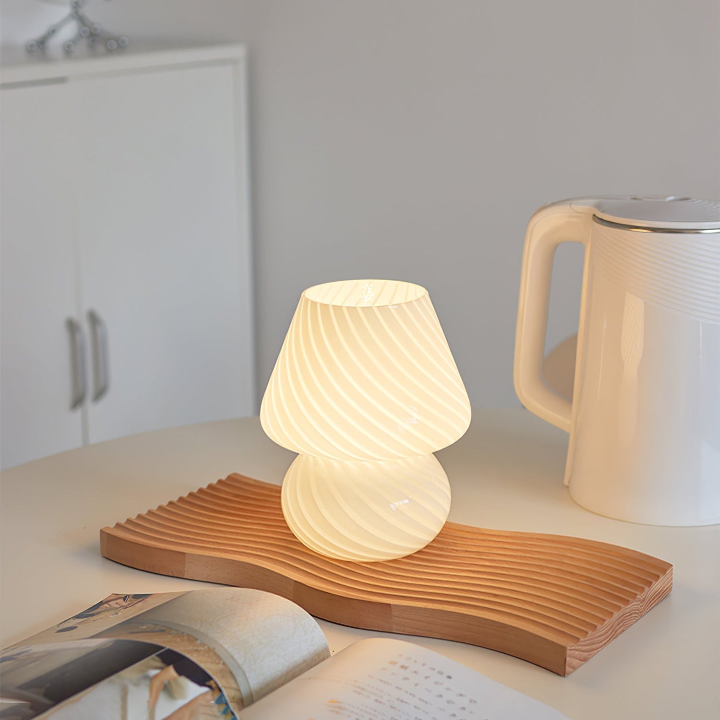 Ansel – Lampe de table en verre