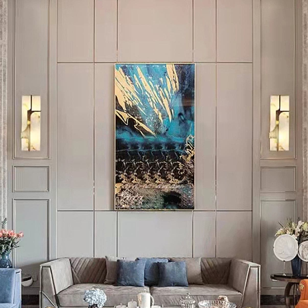 Ariel – Luminaire mural en marbre créatif