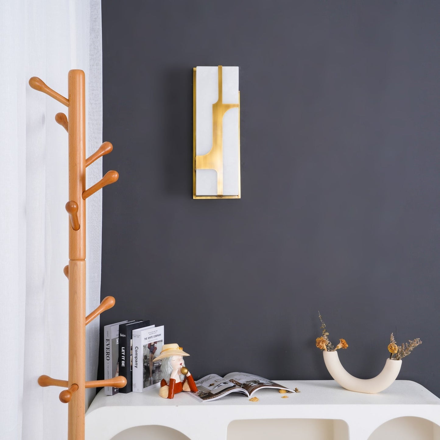 Ariel – Luminaire mural en marbre créatif