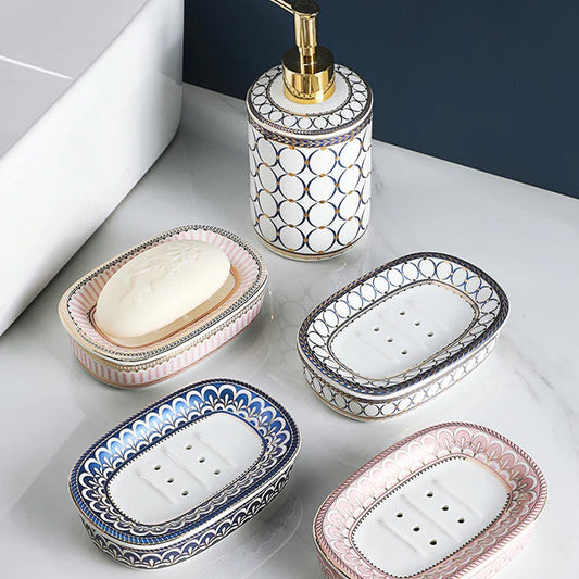 LuxeDéco – Porte-savon élégant style Art déco