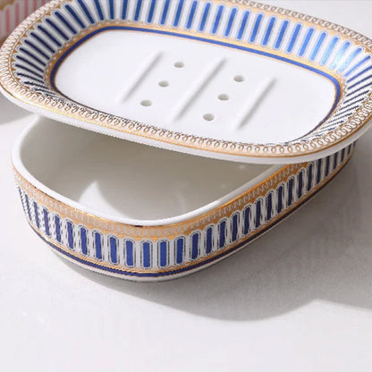 LuxeDéco – Porte-savon élégant style Art déco