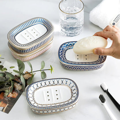 LuxeDéco – Porte-savon élégant style Art déco