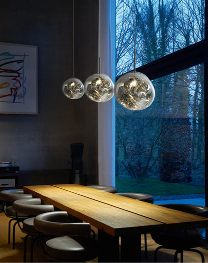 Aurelia – Suspension en Verre Nordique Postmoderne