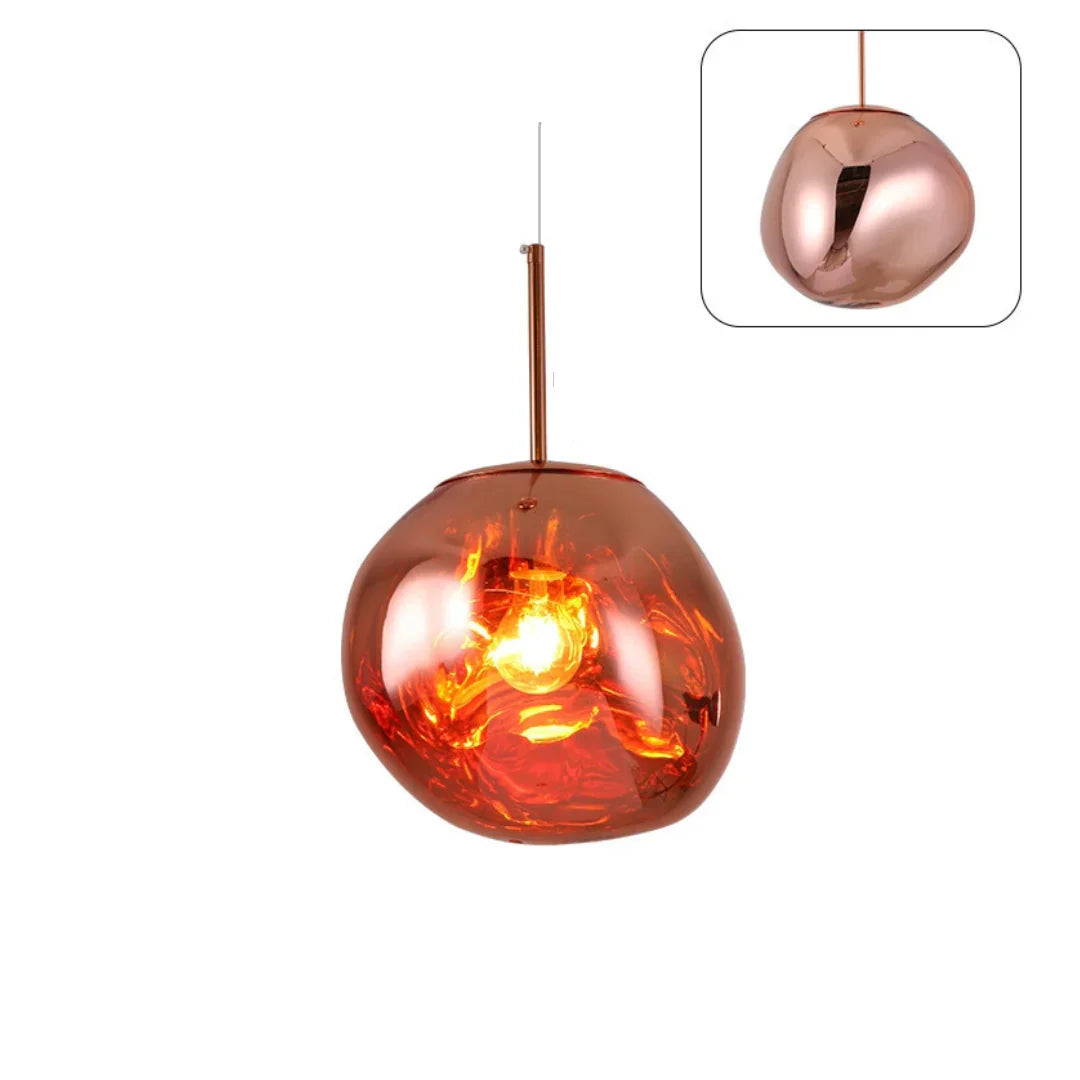 Aurelia – Suspension en Verre Nordique Postmoderne