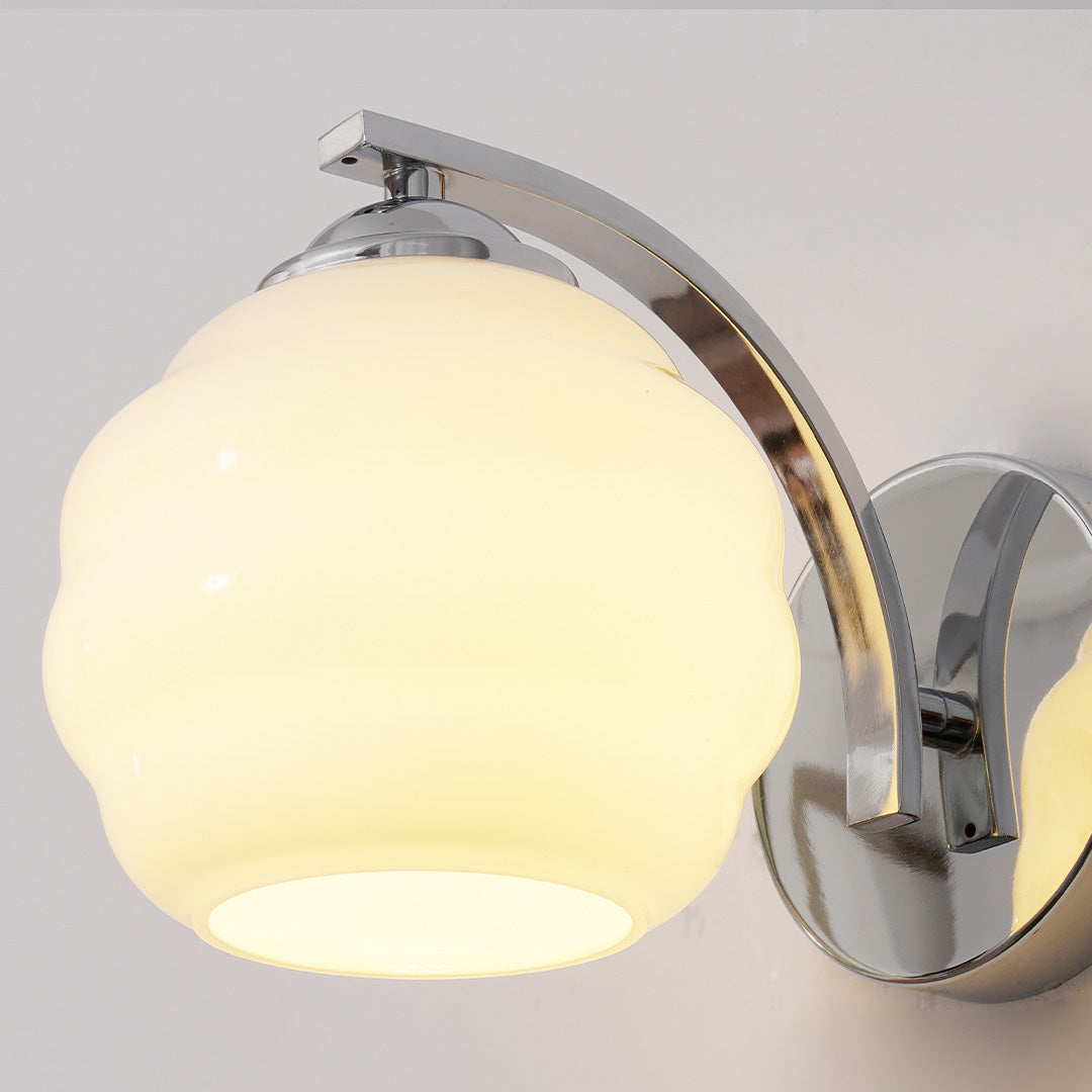 Prague – Applique murale en verre rétro style Europe centrale