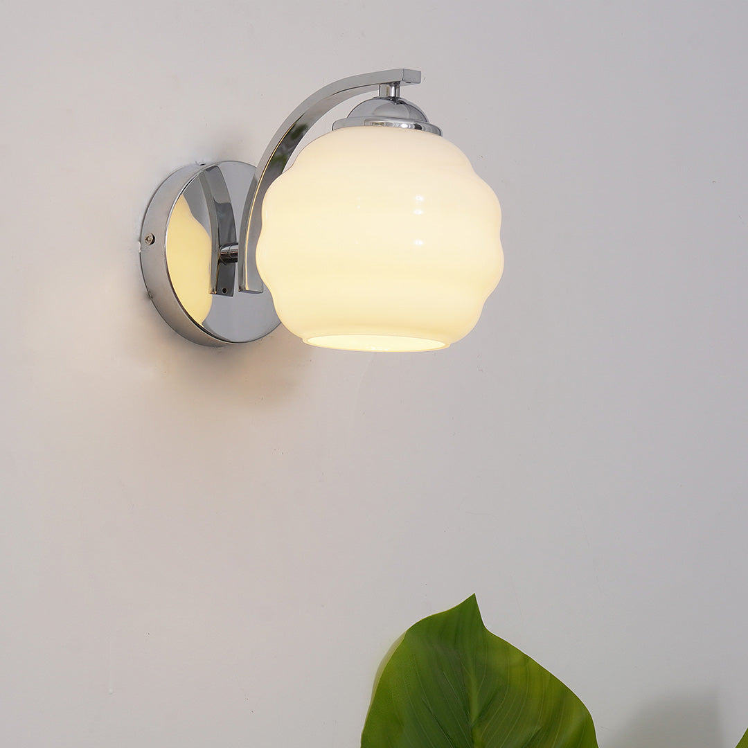 Prague – Applique murale en verre rétro style Europe centrale