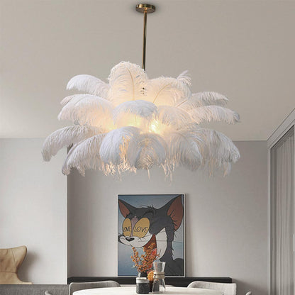 Astra – Lustre Plume Créatif Moderne