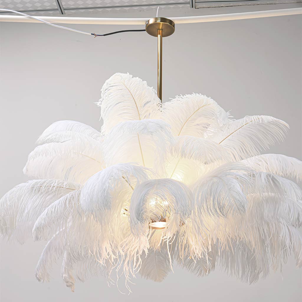 Astra – Lustre Plume Créatif Moderne