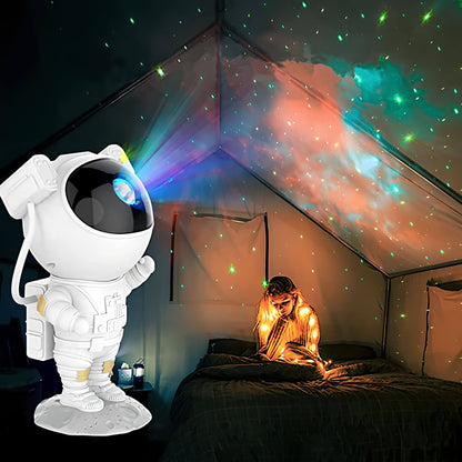 Projecteur Astronaute Étoilé – Lumière Galaxie Magique pour Chambre d’Enfant