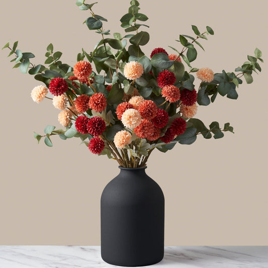 Maria – Décoration de pissenlits en tons d'automne