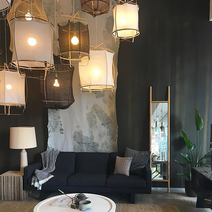Asami – Suspension design en lin & bambou