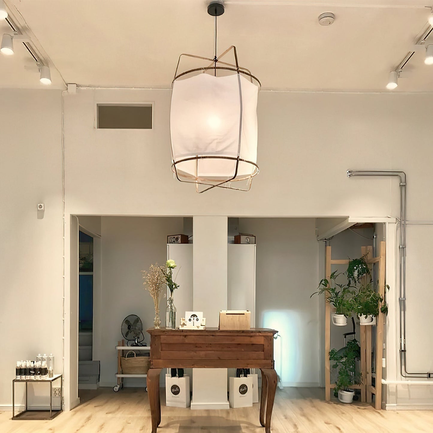 Asami – Suspension design en lin & bambou