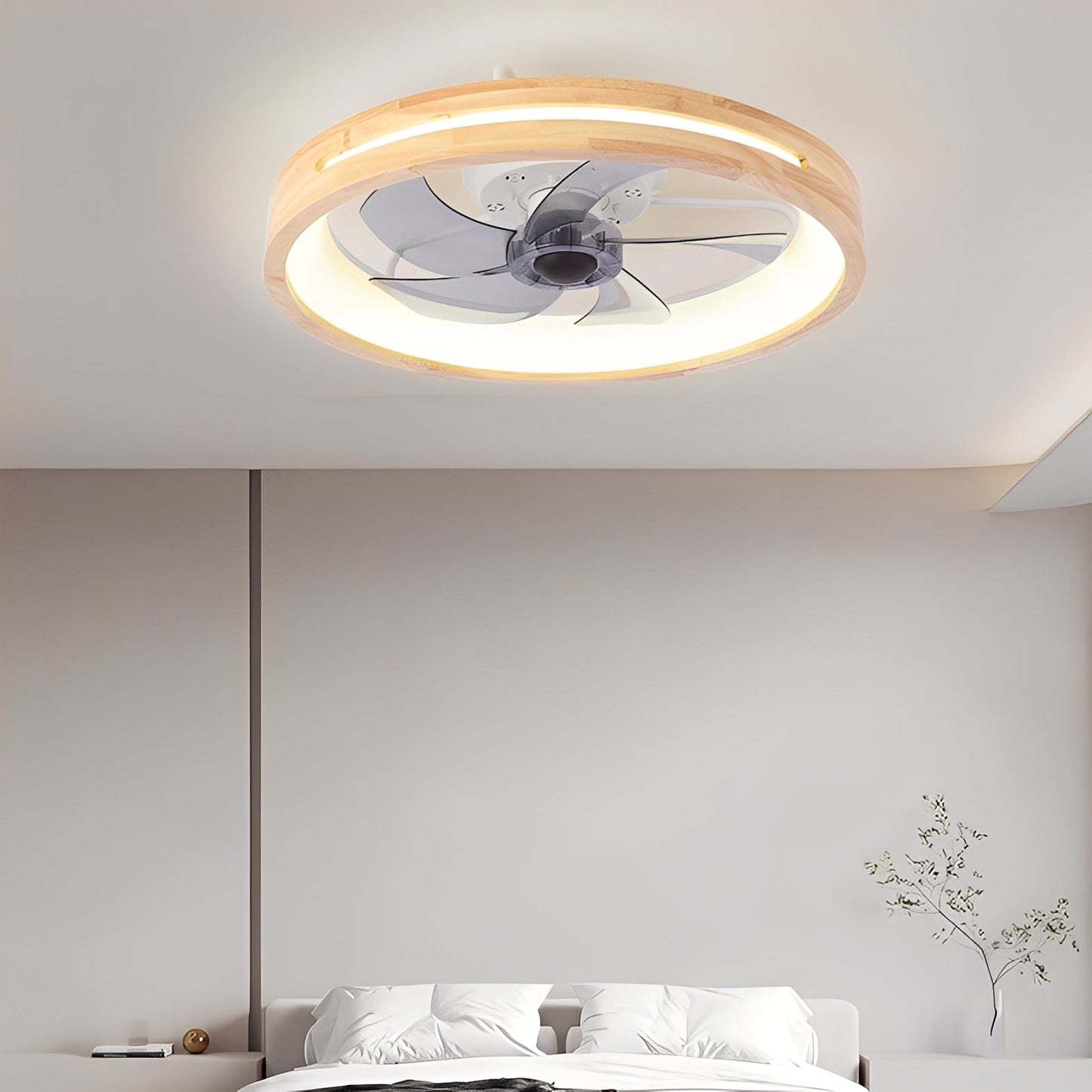 Lennart – Ventilateur de plafond nordique avec lumière