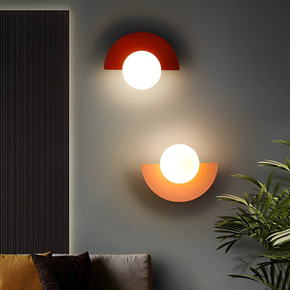 Lia – Lampe murale colorée pour murs d'accent