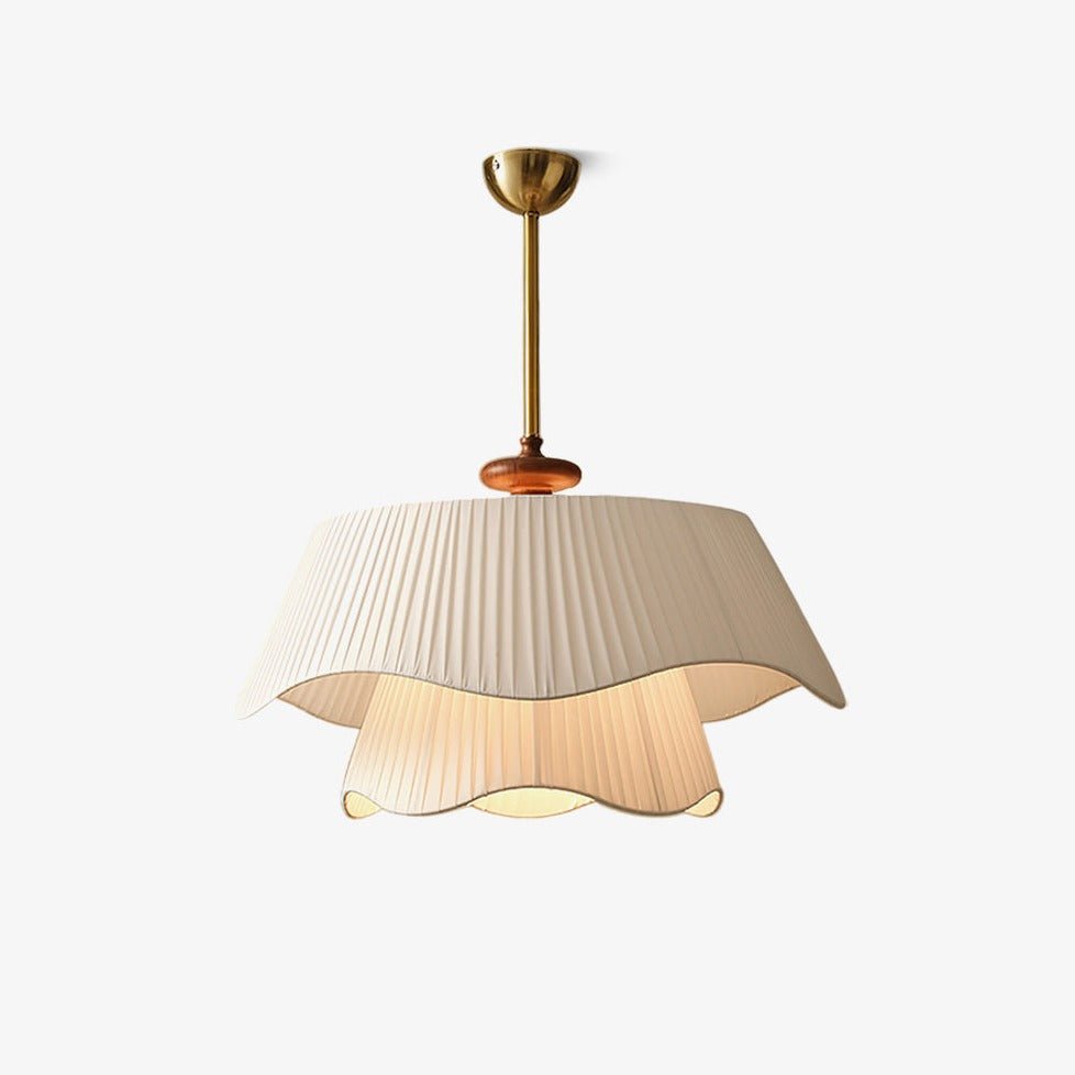 Himari – Lampe Suspendue Style Crème Ronde