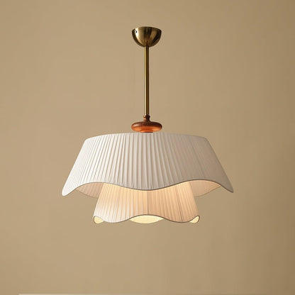 Himari – Lampe Suspendue Style Crème Ronde