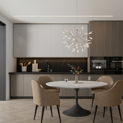 Yuki – Lustre Créatif Branche de Feuilles