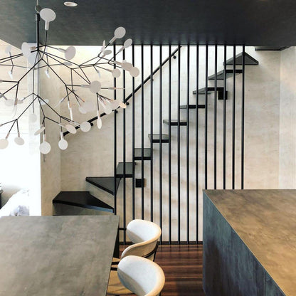 Yuki – Lustre Créatif Branche de Feuilles