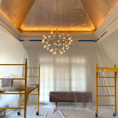 Yuki – Lustre Créatif Branche de Feuilles