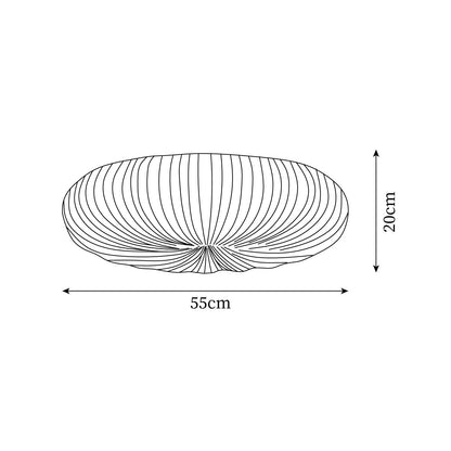 BrioLED – Plafonnier compact au style contemporain éclatant