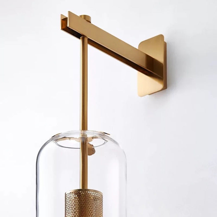 Otis - Applique murale contemporaine en verre