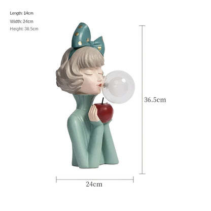 Marilou – Lampe de table moderne en résine