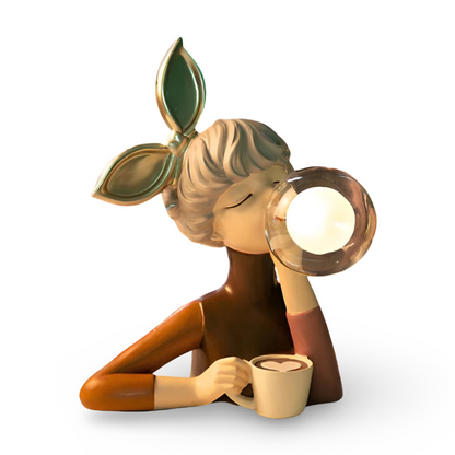 Marilou – Lampe de table moderne en résine