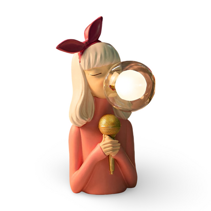 Marilou – Lampe de table moderne en résine