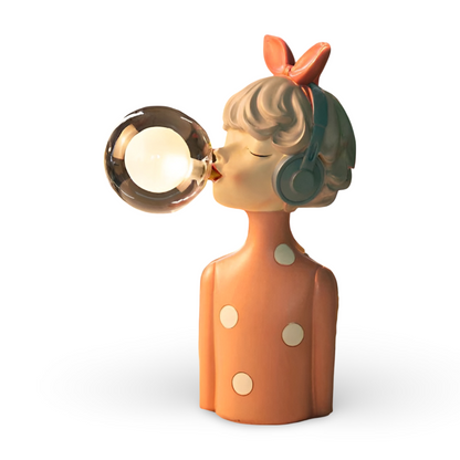 Marilou – Lampe de table moderne en résine