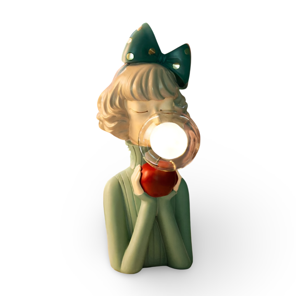 Marilou – Lampe de table moderne en résine