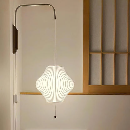 Isolde – Lampe Murale Créative en Soie