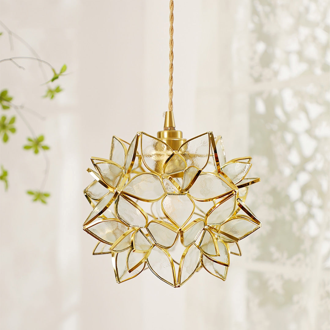 Capiz – Suspension en verre