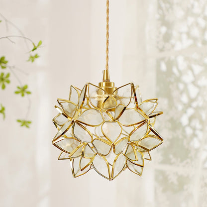 Capiz – Suspension en verre