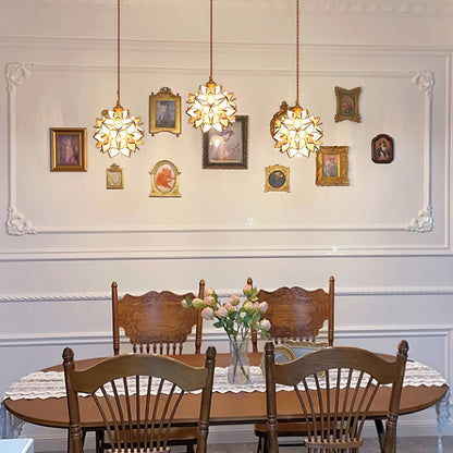 Capiz – Suspension en verre